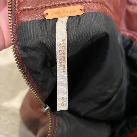 Brown Vegan Leather Skirt from Free People - Picture 3 of 4